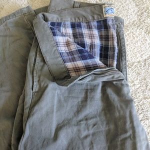 Mens Flannel Lined Pants